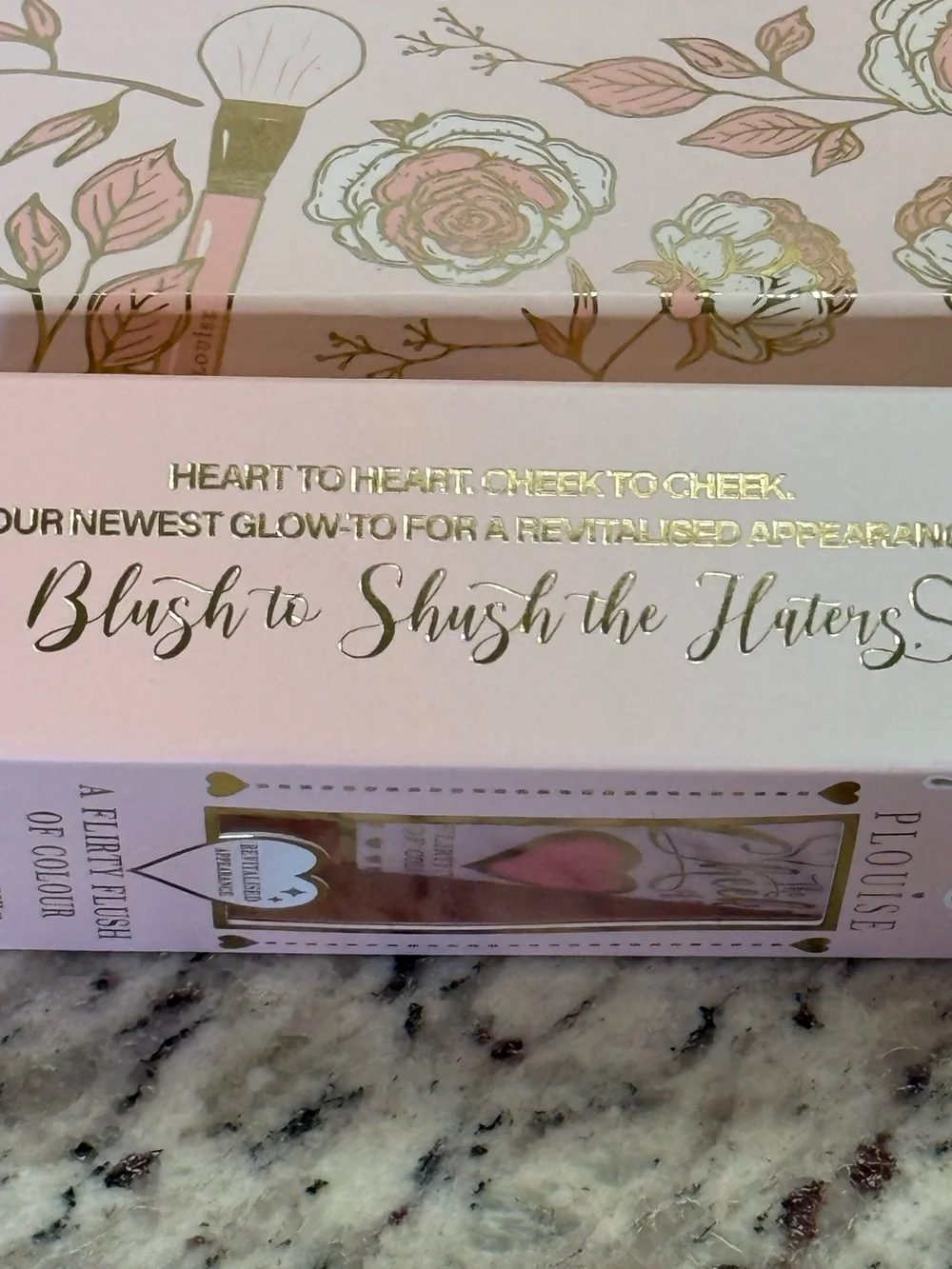 P. Louise The Cheek of It Blusher. Lychee Lady Liquid Blush. New in Box
